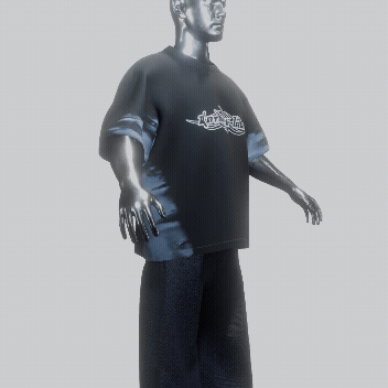 BLUE RADIATION TEE