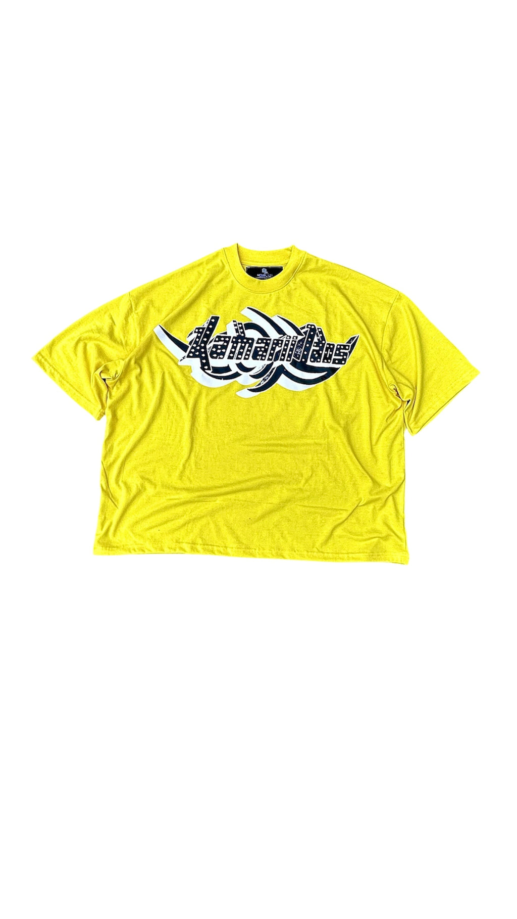 YELLOW DIGITAL STREET TEAM TEE