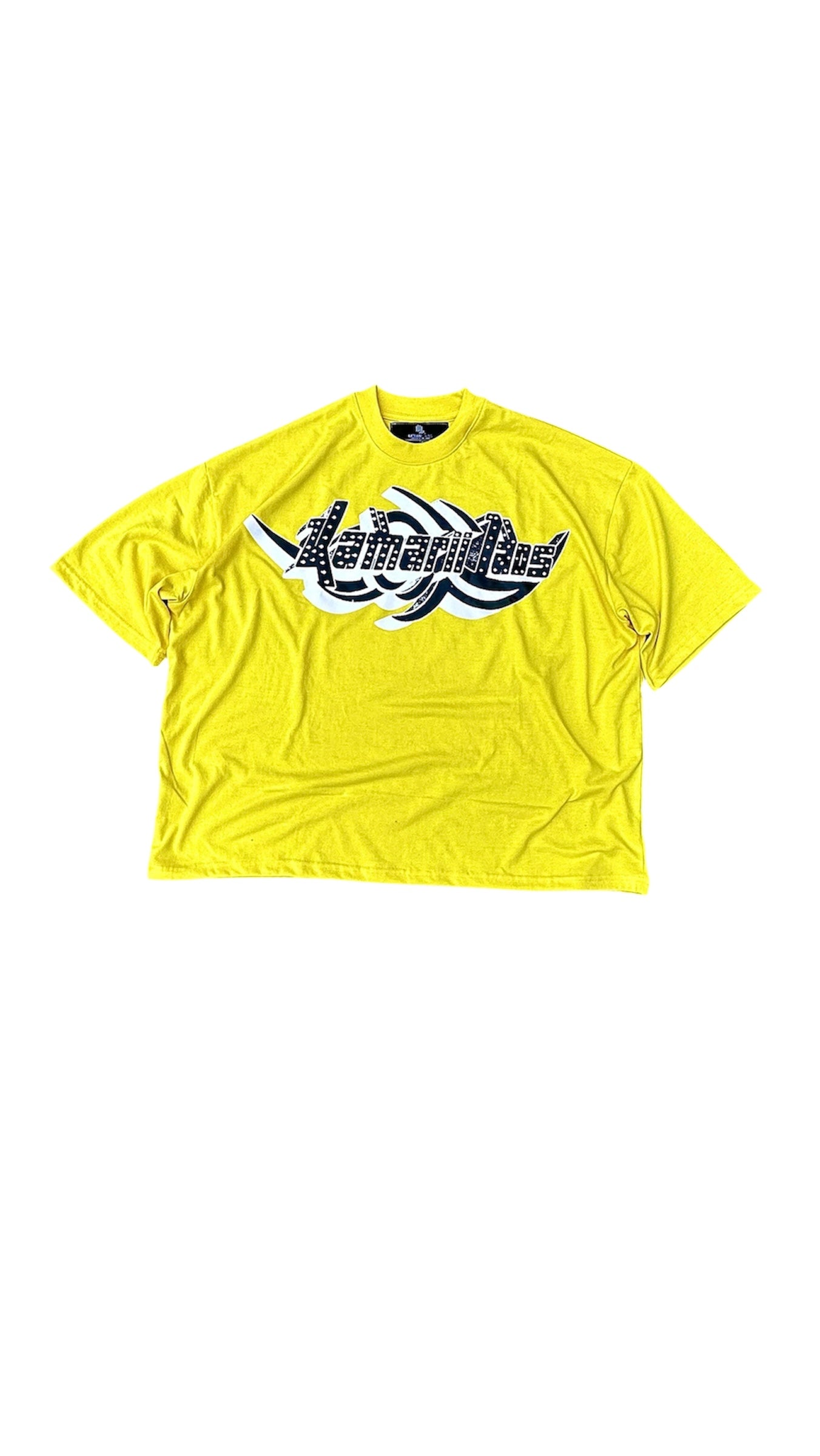 YELLOW DIGITAL STREET TEAM TEE